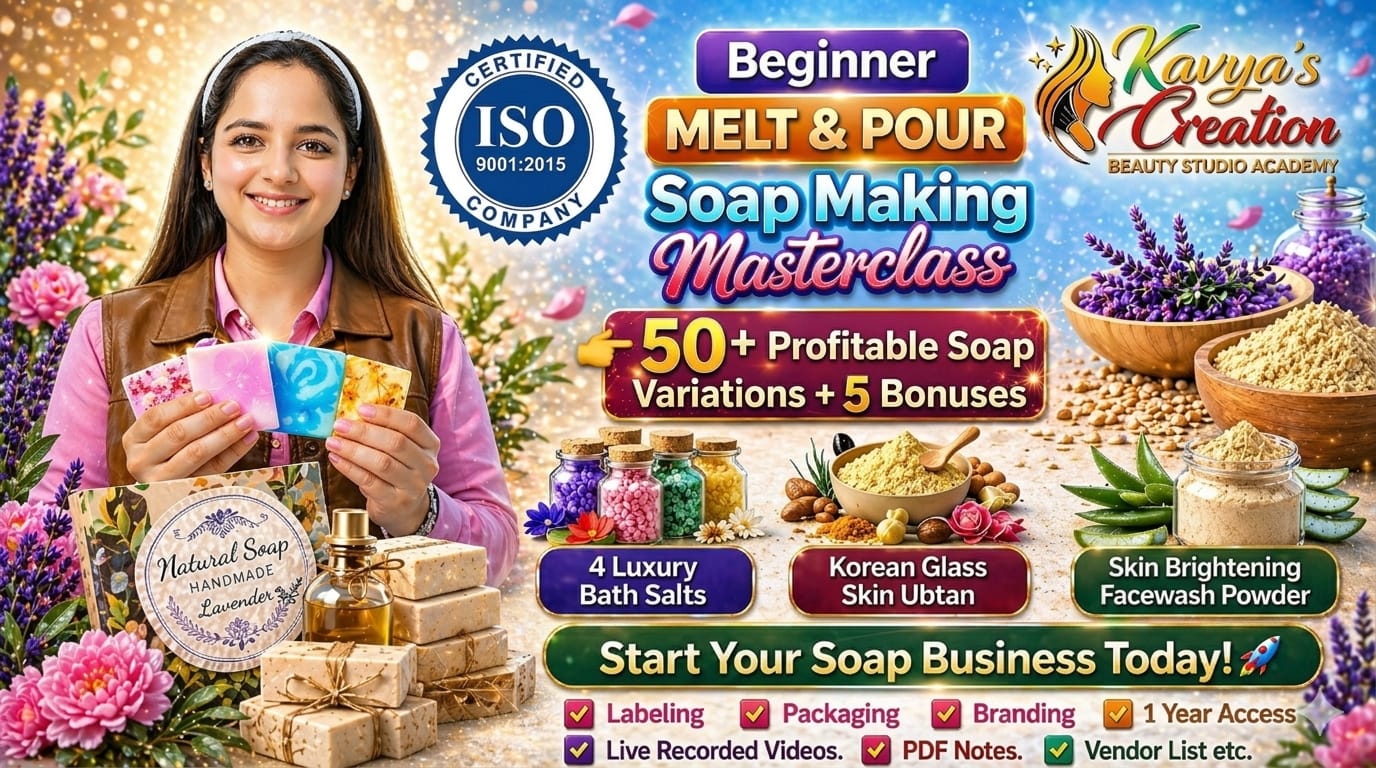 Beginner Soap Making Masterclass