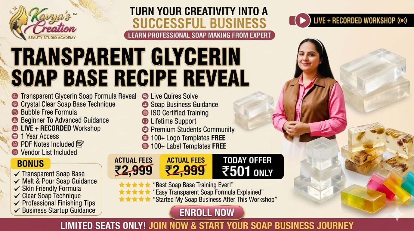 Transparent Glycerin Soap Base Recipe Reveal